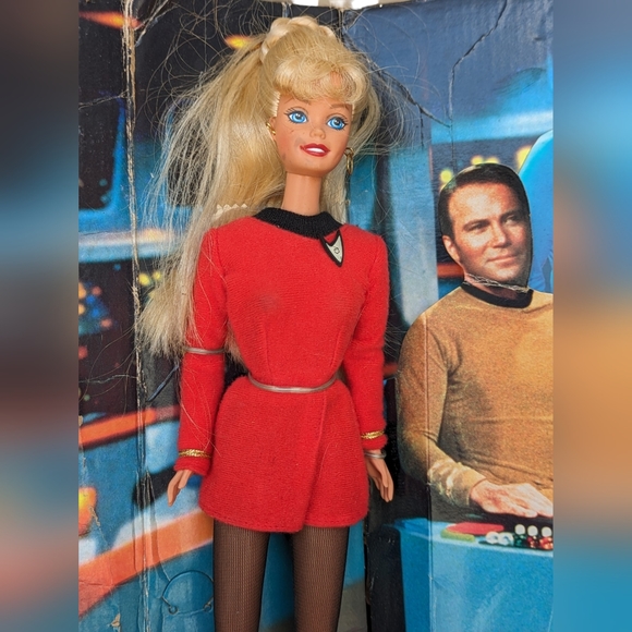 Barbie & Ken Star Trek Gift Set (30th Anniversary Collector Edition) 1996 Mattel - Picture 2 of 12